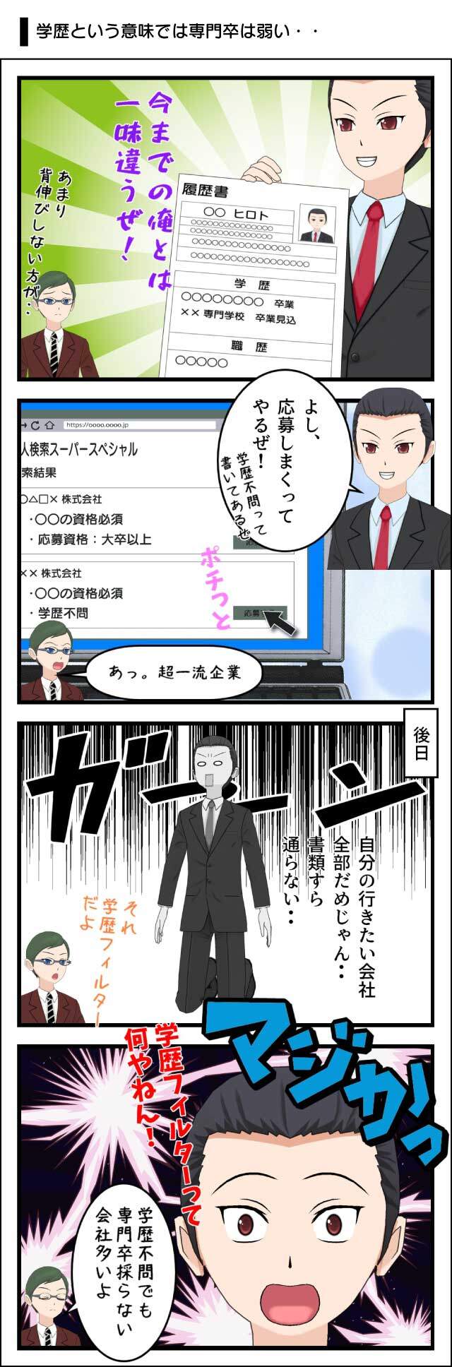 社会人が専門学校に行って失敗する４つのパターンとその対策